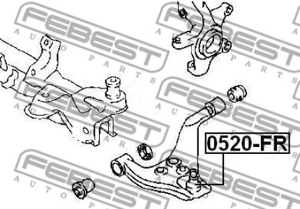 SWORZEŃ WAHACZA MAZDA P. E-SERIE MPV/SPACE WAGON 2,5 TD 95-99