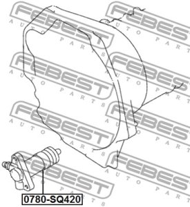 SIŁOWNIK SPRZ. SUZUKI GRAND VITARA 1,6-2,7 4X4 98-06