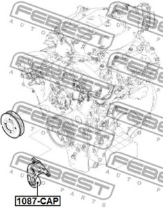 ROLKA PASKA WIELOROWK. CHEVROLET NAPINACZA (SAMA ROLKA)