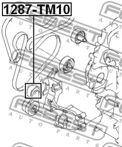 ROLKA PASKA WIELOROWK. KIA SPORTAGE (JE_, KM_) (SAMA ROLKA)