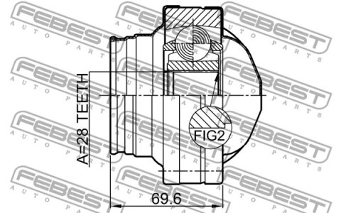 PRZEGUB WEW. DB VIANO/VITO 28X94