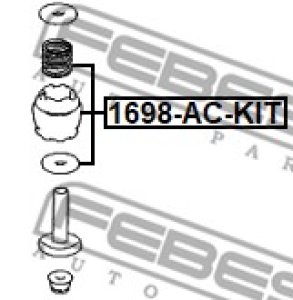 ZESTAW NAPR. KOMPRESORA ZAWIESZENIA DB W205/W211 06-