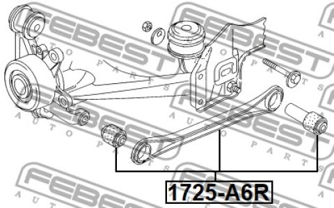DRĄŻEK WAHACZA T. A6 97-05 LE/PR