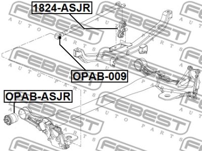 ZESTAW NAPR. WAHACZA OPEL T. ASTRA J/ZAFIRA ZESTAW (DRĄŻKA REAKCYJNEGO)