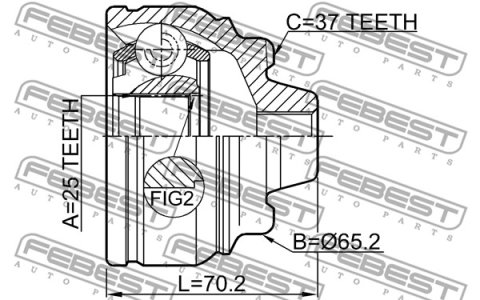 PRZEGUB ZEW. BMW F10 520-550 11-/F01 730-750 09-