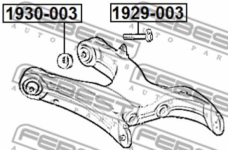 ŚRUBA WAHACZA (MIMOŚRODOWA) BMW X5 E70 2006-2013