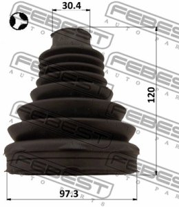 OSŁONA PRZEGUBU FORD WEW. 97.3X120X30.4 TRANSIT 06-