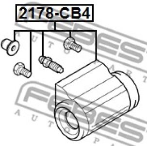 CYLINDEREK HAM. FORD FOCUS 1,4-2,5 03-13 LE/PR
