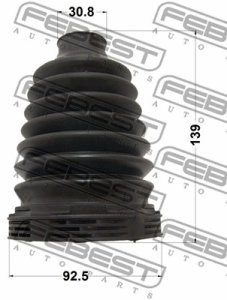 OSŁONA PRZEGUBU VW WEW. 92.5X139X30.8 T5