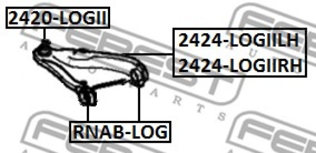 SWORZEŃ WAHACZA NISSAN P. ALMERA G15RA 2012.11- [EL] DACIA DOKKER 12-