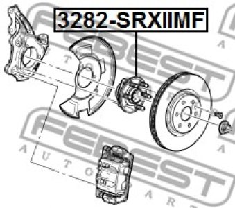 ŁOŻYSKO KOŁA CADILLAC P. SRX II 09-