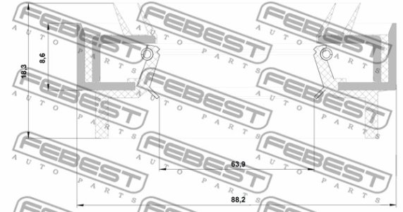 SIMER. PIASTY NISSAN PATROL 2,8TD 97-