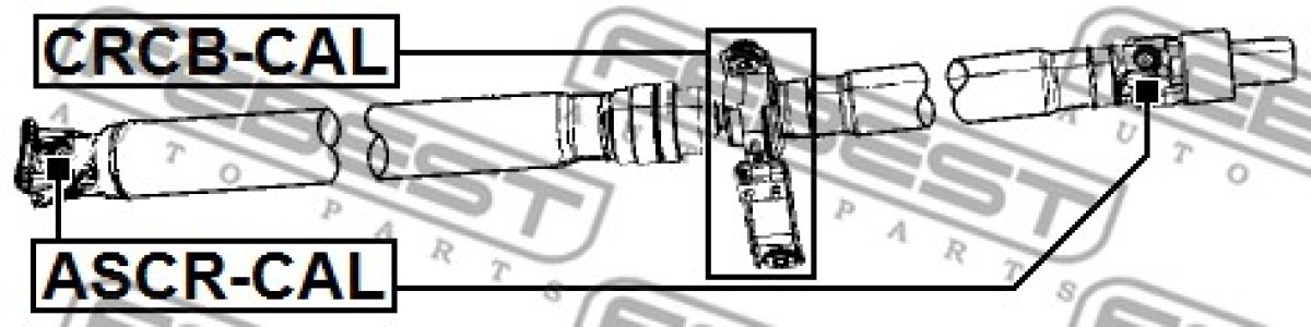 KRZYŻAK WAŁU NAPĘDOWEGO MITSUBISHI OUTLANDER 2,0-2,4 06-