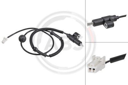 CZUJNIK ABS KIA CARENS II 02- TYŁ