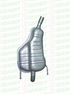 TŁUMIK KOŃCOWY OPEL