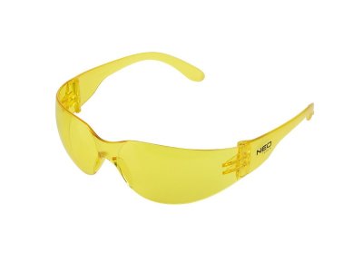 OKULARY OCHRONNE, ŻÓŁTE SOCZEWKI