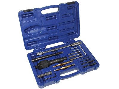 ZESTAW DO DEMONTAŻU I NAPRAWY GWINTÓW ŚWIEC ŻAROWYCH TECHMAN A 166 A166