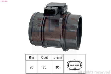 PRZEPŁYWOMIERZ POWIETRZA PSA