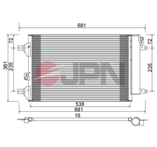 CHŁODNICA KLIMATYZACJI
