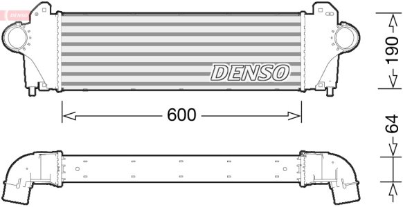 INTERCOOLER DENSO DIT12005 5801255844 IVECO