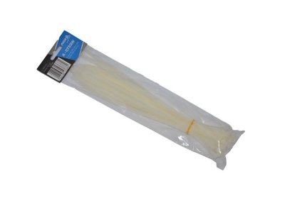 OPASKA SAMOZACISKOWA 5X300MM TECHMAN A CT53W  /50SZT/BIAŁA/