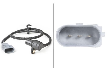 CZUJNIK OBROTÓW WAŁU KORBOWEGO HELLA 6PU 009 146 391 078906433A AUDI VW