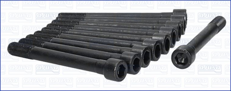 ŚRUBA GŁOWICY KPL. AJUSA 81057300 2232142001 HYUNDAI