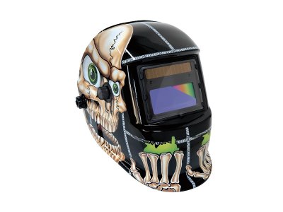 MASKA SPAWALNICZA LCD VENUS 9/13 / WZÓR CZASZKA