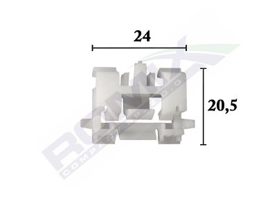 SPINKA LISTWY DACHOWEJ BMW