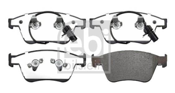 KLOCKI HAMULCOWE FEBI BILSTEIN 173724 3W0698151R BENTLEY CONTINENTAL 03- PRZÓD