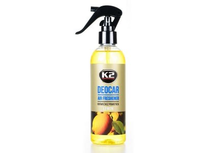 ODŚWIEŻACZ POWIETRZA K2 M117L DEOCAR LEMON 250ML ZAPACH