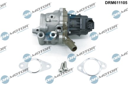 Zawór EGR z uszczelką Dr.Motor DRM611105 5801856571 FIAT,IVECO