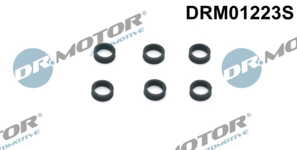 Uszczelniacze wtryskiwacza Dr.Motor DRM01223S 13537584315 BMW (KPL 6 SZT.)
