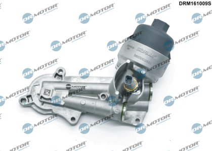 Chłodnica oleju Dr.Motor DRM161009S 1103P3 z obudową filtra PSA