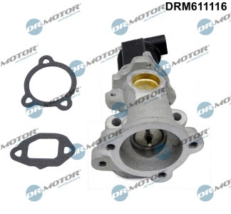 Zawór EGR z uszczelką Dr.Motor DRM611116 55219499 FIAT, ALFA ROMEO, LANCIA, OPEL