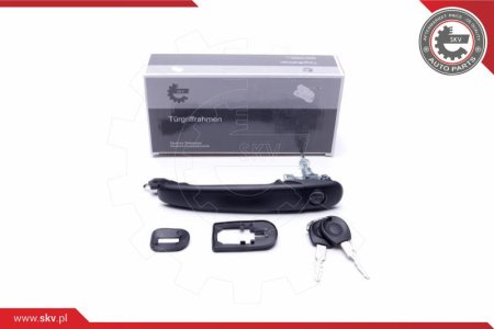 Klamka drzwi SKV 96SKV188 6N0 837 207C przód Z OBU STRON VW POLO Z WKŁADKĄ
