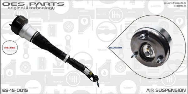 Amortyzator OES PARTS ES-15-0015 2213205513 pneumatyczny tył lewy MERCEDES W221