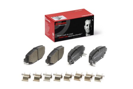 Klocki hamulcowe BREMBO P37026 68385238AA JEEP WRANGLER (JL) 17- tył