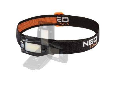 Lampa czołowa NEO Tools 99-069 HEADLIGHT AKUM. USB 180 LM CZUJNIK RUCHU