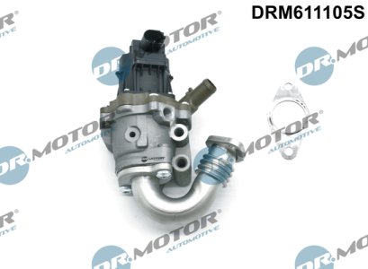 Zawór EGR z rurą odprowadzającą Dr.Motor DRM611105S 504388655 FIAT, IVECO