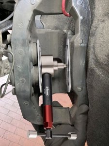 Zestaw do cofania tłoczków ham. VIGOR V7132N COFANIETŁOCZKÓW hydrauliczny