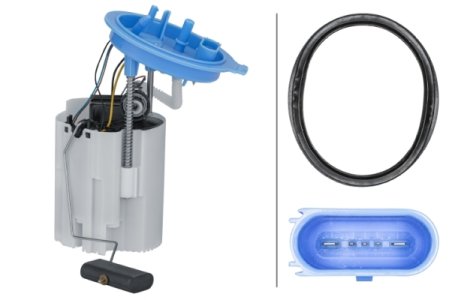 Pompa paliwa zespół zasil. HELLA 8TF 358 303-141 5Q0919051BH VAG