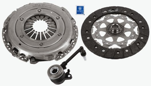 Sprzęgło (kpl. z wysprzęglikiem) SACHS 3000 990 576 624353933 RENAULT NISSAN