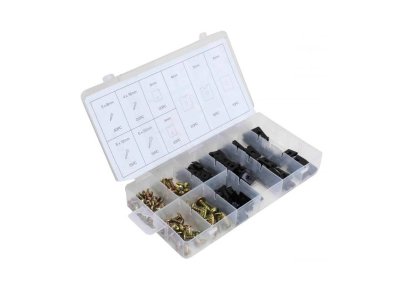 Wkrety i blaszki montażowe TECHMAN A-TC017 do karoserii i osłon