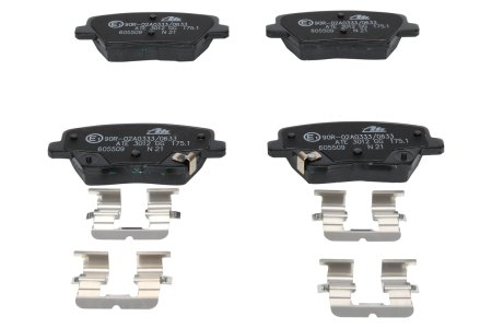 Klocki hamulcowe ATE 13.0460-5509 58302G4A30 HYUNDAI I30 16- tył