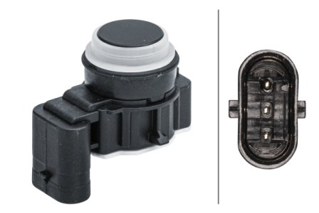 Czujnik parkowania HELLA 6PX358141361 66209261630 