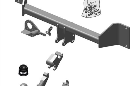 Hak holowniczy BRINK 536200 