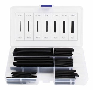 Rurki termokurczliwe TECHMAN A-TC527 127 elem.