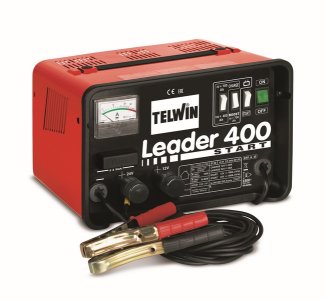 Prostownik LEADER 400 START TELWIN 807551 ROZRUCH Z FUNKCĄ ROZRUCHU 12-24V 300A