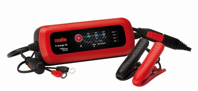 Prostownik T-CHARGE 12 6/12V 4A TELWIN 807567  